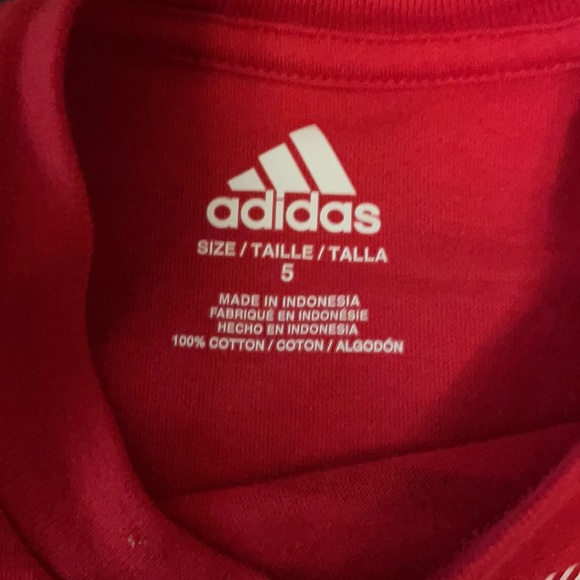 Cat &Jack 4/5 boys pants and Adidas size 5 t-shirt - Picture 9 of 11